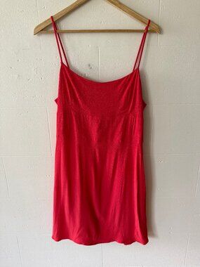 Sunday Best Aritzia | Strappy Coral Jackson Summer Mini Dress | Large